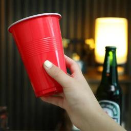 Conjunto de óculos de tênis de mesa, copo com bolas de pong, festa, cerveja vermelha e azul, 12 - Image 5