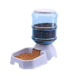 Alimentador automático do animal de estimação com grande capacidade, cão e gato beber tigela, água e comida titular, 3.8L - Image 3