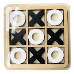Brinquedo clássico interativo XO Game para crianças e adultos, Decoração de mesa de café, Jogos Divertidos, Educacional, Cérebro, Estratégia, Puzzle - Image 1