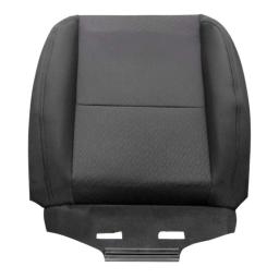 Capa de assento de pano inferior do lado do motorista dianteiro do carro apto para chevrolet silverado avalanche gmc sierra cadillac 2007-2014 pano preto - Image 3