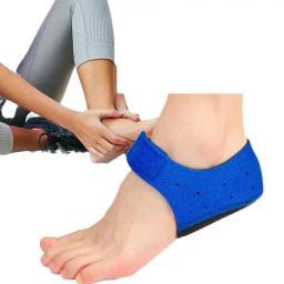 Protetores de calcanhar para saltos rachados, almofadas de calcanhar para homens e mulheres, respirável, antiderrapante, suporte de calcanhar ajustável, esportes - Image 5