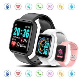 Esporte relógios inteligentes com tela colorida, impermeável Bluetooth Fitness pulseira com pressão arterial e monitor de freqüência cardíaca, monitor de sono - Image 1