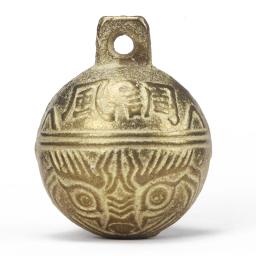 1 pçs sino pet cabeça do tigre sino de cobre cão gato colar colar pingente material artesanal encantos - Image 6