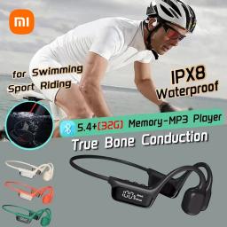 Xiaomi esporte condução óssea fone de ouvido ipx8 à prova dwaterproof água para natação bluetooth 5.4 sem fio mp3 32g alta fidelidade estéreo - Image 1