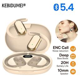 Fone de ouvido sem fio bluetooth fone inteligente toque ajustável esportes à prova dwaterproof água estéreo música para todos os smartphones - Image 1