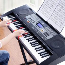 Sintetizador de teclado digital piano, piano real para crianças e adultos, controlador profissional, instrumentos eletrônicos, 61 - Image 1