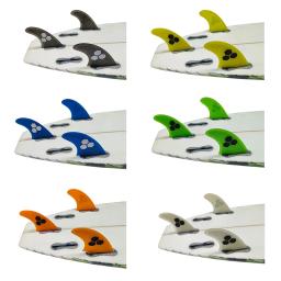 Tri prancha Fins Thruster Honeycomb Fins, Fibra de vidro Funboard Fins, Performance Core, G7 Tamanho, UPSURF FCS 2, Short Board Fins - Image 1