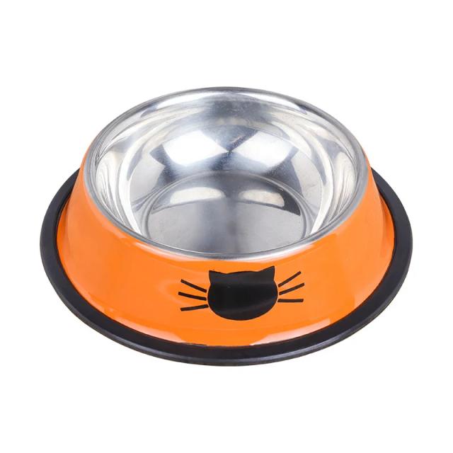 Tigelas de Aço Inoxidável para Animais de Estimação: Anti-slip e Anti-derramamento para Cães e Gatos