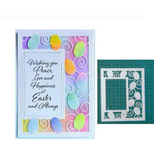 Corte de Metal para Scrapbooking: Estêncil em Relevo para Artesanato e Decoração