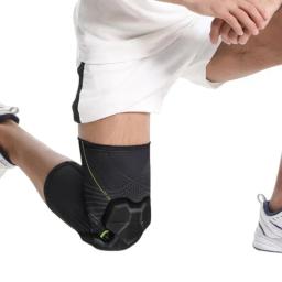 Leve Anti-Colisão Esporte Joelheira, Joelheira Respirável, Protetor De Apoio Do Joelho, Voleibol, Basquete, Segurança Esportiva, 1Pc - Image 5