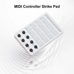 RGB Backlight Controlador MIDI com conexão Bluetooth, teclado Pad, baixa latência, 8 botões Assignable, 16 - Image 3
