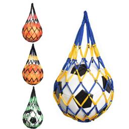 1pc saco de rede de bola basquete sacola juventude rede de futebol esportes ao ar livre malha de náilon armazenamento tipo bola saco de rede engrossado - Image 6