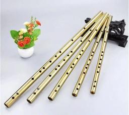 Profissional tubo de bronze g f e flauta chave flauta de metal chinês clássico woodwind instrumento musical para alunos iniciantes - Image 4