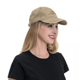 Boné de beisebol vintage masculino e feminino, logotipo La Sportiva, escalada, angustiado, jeans, lavado, atividades ao ar livre, chapéu - Image 5
