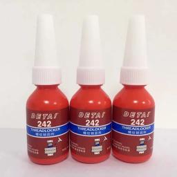 Novo 10ml parafuso cola fio agente de travamento anaeróbico adesivo 242 cola óleo resistência rápida cura venda quente - Image 3