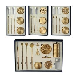Kit De Fabricação De Incenso De Latão, Cobre Puro Profissional, Conjunto Completo, Estrada - Image 1