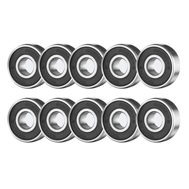 Rolamento de Roda de Skate 2x608 2RS Antiferrugem 8x22x7mm 10 Peças