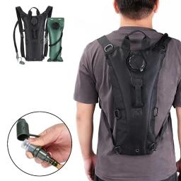 Mochila de hidratação tática à prova d'água com bexiga de 3l, bolsa de água para esportes ao ar livre, para corrida, ciclismo, turismo e acampamento - Image 1