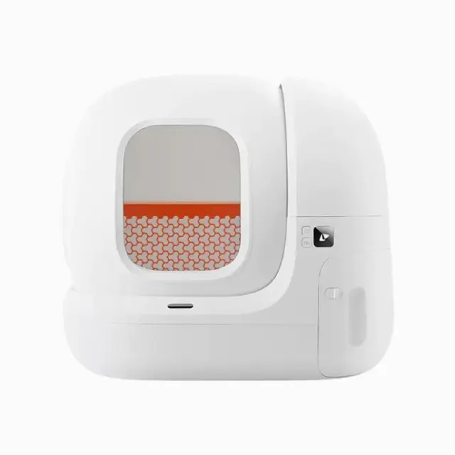 Caixa de Areia Automática Inteligente para Gatos com Limpeza Automática e Controle via App