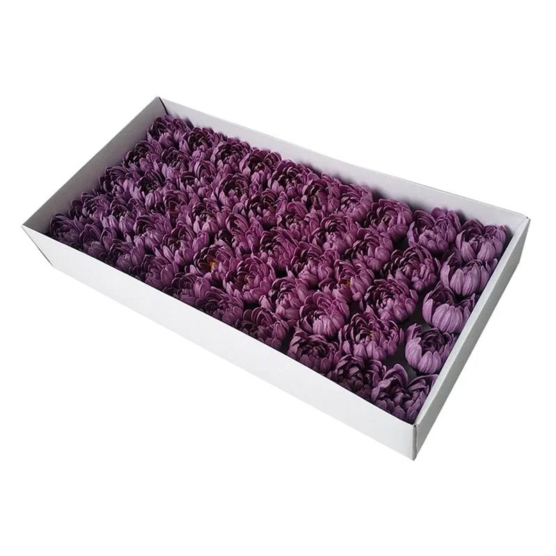 Spilewka-flores artificiais do sabão, flores para o casamento, dia dos namorados, caixa de presente, decoração home, 50 peças - Image 1