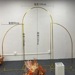 Conjunto De Arco De Casamento, Carrinho De Flor, Festa De Aniversário, Decoração De Fundo Do Arco Do Balão Ao Ar Livre, Suporte De Forma Irregular - Image 6