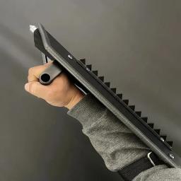 Auto Defense Riot Shield com Luz, Proteção de Segurança Portátil, Ferramenta de Emergência Pessoal, Resistência ao Impacto, Homens e Mulheres, Universal - Image 6