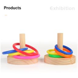 Brinquedo De Anel De Papagaio De Madeira Sólida, Suprimentos Educativos Do Pássaro, Treinamento De Inteligência, Brinquedos Interativos De Papagaio, Acessórios De Pássaros, 3cm - Image 4