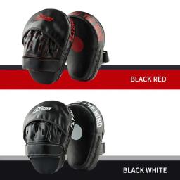 Luta saco de boxe almofada areia saco de fitness taekwondo mma mão chutando almofada de treinamento de couro do plutônio engrenagem muay thai pé alvo - Image 6