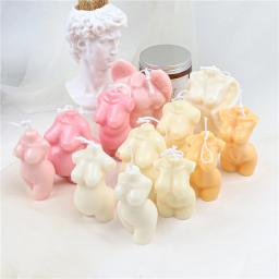 Molde de Silicone Corpo Espelho para Vela Artesanal, Sabonete De Gesso, Resina Epóxi, Decoração De Chocolate, Gelo De Gesso, Molde De Cozimento DIY - Image 3