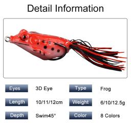Simulado Soft Isca De Pesca, Lifelike Fish Tail, Iscas De Pesca Artificial, Lifelike Fishy Cheiro, realista, Sapo, 1 pc - Image 2