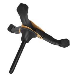 Portátil Flauta Clarinete Stands, destacável, Folding, instrumentos de sopro, Triângulo Stand, Metal Base, peças de sopro - Image 2