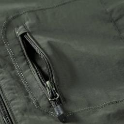 Casaco de quebra-vento com capuz masculino, quebra-vento impermeável, casaco casual, caminhada, pesca, roupas ao ar livre, outono - Image 5