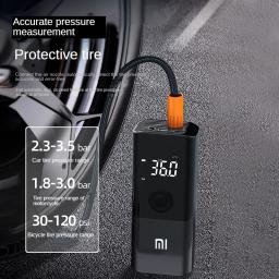 Xiaomi-Bomba de ar inteligente sem fio, Inflator pneu elétrico, Compressor para carro, motocicletas, bicicleta - Image 4