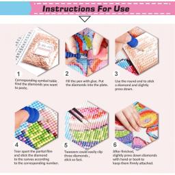 K-Kirbys-Jogo de desenhos animados Kit Pintura Diamante para Adultos, Arte Mosaico, Artesanato Pixel, DIY, Ponto Cruz, Decoração de Casa, Arte, Criação do Elemento, Bonito - Image 6