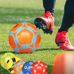 Bola de futebol de couro PU para adultos, bolas de futebol profissionais, ao ar livre, portáteis, treinamento, esportes, jogos de equipe para meninos, tamanho 4, 5 - Image 6