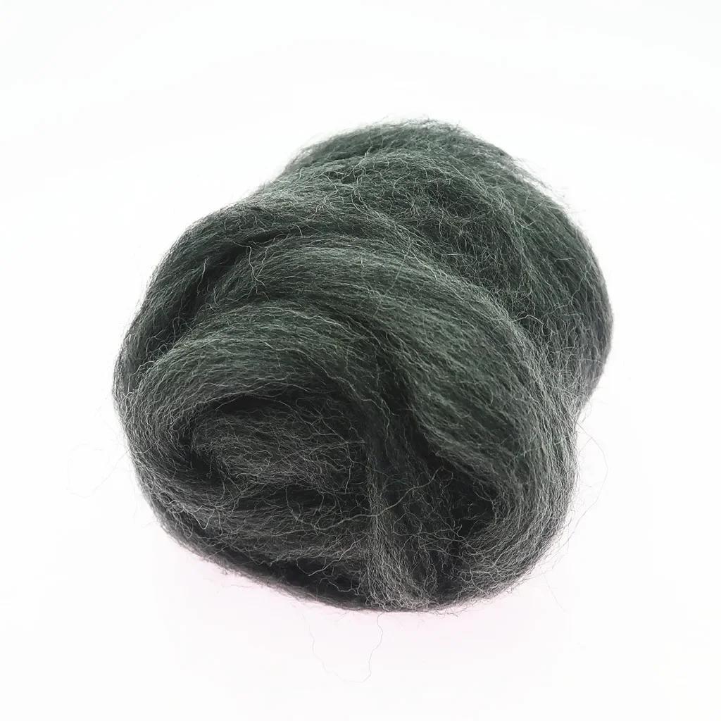 66s série de cores básicas fibra de lã para agulha felting molhado felting lã felting artesanal fiação diy artesanato materiais - Image 1