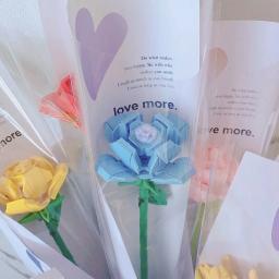 Papel De Embrulho De Flores, Suprimentos De Embalagem, Saco De Presente, Embalagem para Flores, Decoração De Casamento, Natal, Acessórios De Presente De Aniversário, 5Pcs - Image 3