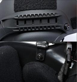 Conjunto de capacete tático com balaclava e viseira, lente protetora ajustável militar do PC, tiro Airsoft Paintball BB, MICH 2000 - Image 6