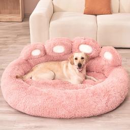 Lits canapés pour chiens de petite taille, accessoires chauds, tapis de lit pour grands chiens, niche pour animaux de compagnie, doux, lavable, panier moyen pour chiots, fournitures pour chats - Image 3