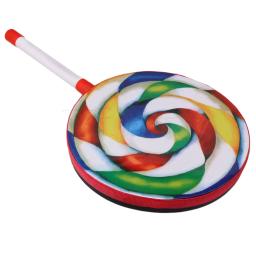 Yibuy 7.9 polegada forma mão tambor instrumentos musicais de percussão educação doce baqueta - Image 2
