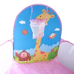 Tenda dobrável ao ar livre portátil com cesta Hoop para crianças, piscina de bola, Baby Pit, cercadinho, crianças, 1,2 m - Image 5