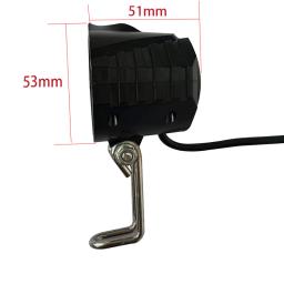 Bicicleta elétrica LED Kit Farol, Ebike dianteiro e traseiro com chifre, Mountain Bike Acessórios, luzes de bicicleta, 36V, 48V - Image 6