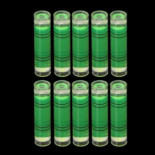 Pacote DIY com 10 Mini Níveis de Bolha para Marcação e Medição Precisa