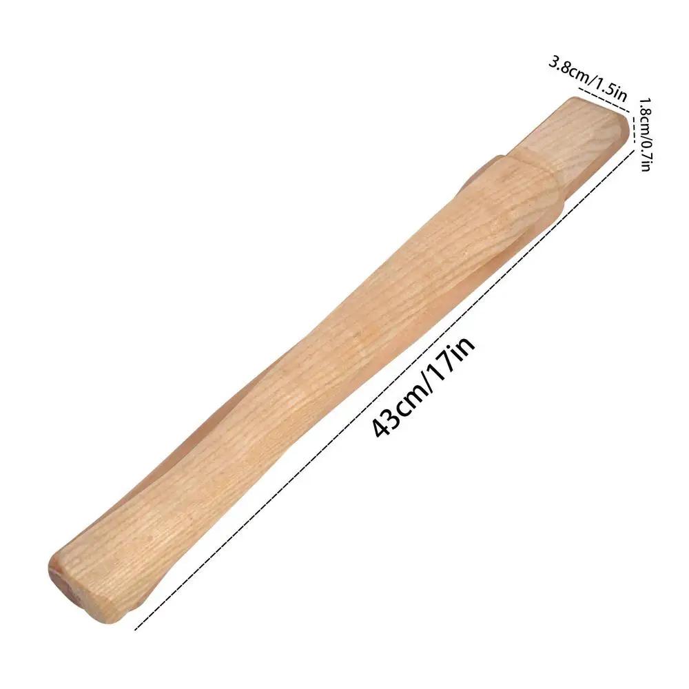 Machado Substituição Handle para Camping, Cabo de Madeira, Longo Curvo, Camping Parte, Acampamento, Martelo Substituível, Ferramentas para Lath Hatchet - Image 1