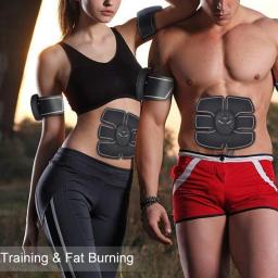 Ems estimulador muscular inteligente treinador abdominal pad treinador nádegas bumbum levantamento emagrecimento massageador unisex - Image 2