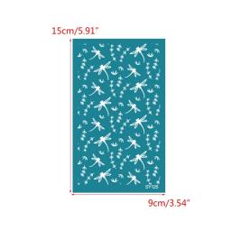 Diy tela seda estênceis geométrico serigrafia ferramenta para impressão argila papel camiseta jóias fazendo - Image 6