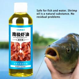 Isca Antártica de Camarão, Alta Concentração, Isca de Peixe Forte, Atrativo, Pesca Selvagem Melhoradora, Óleo de Krill, 60ml - Image 3
