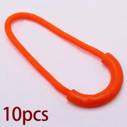 10 pçs em forma de u zip cabeça de plástico zip puxa cabo extrator clipe substituição para mochilas/embalagens de viagem/acessórios de jaquetas - Image 4
