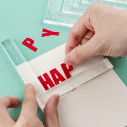 7 pçs ferramentas de posicionamento criativo cantos do cartão ajudantes artesanato de papel suprimentos scrapbooking ferramentas para artesanato cartão fazendo scrapbooking - Image 5