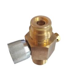 Ligar e desligar a válvula para Airsoft cilindro tanque, conector Sodastream, CO2 cilindro interruptor com 5/8 "-18UNF ou M18 * 1.5 rosca de entrada - Image 5